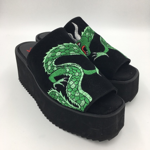 YRU Shoes - YRU Myth dragon slides
